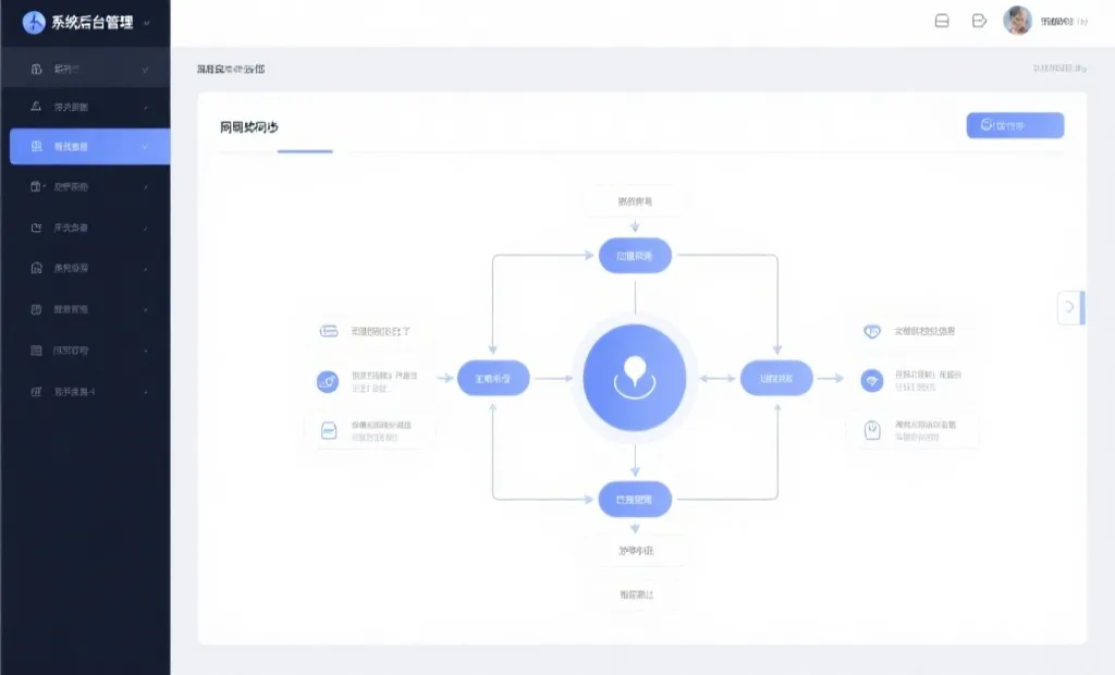 信息计划发布与同步流程图